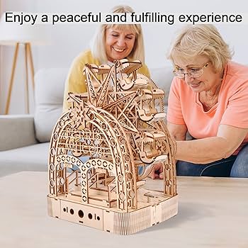 Amazon | 3D木製パズル メカニカルウッド クリエイティブ